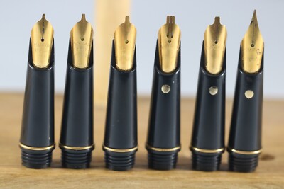Vintage Osmiroid Easy Change MKI Füllfederhalter Federeinheiten, 7 verschiedene Sorten