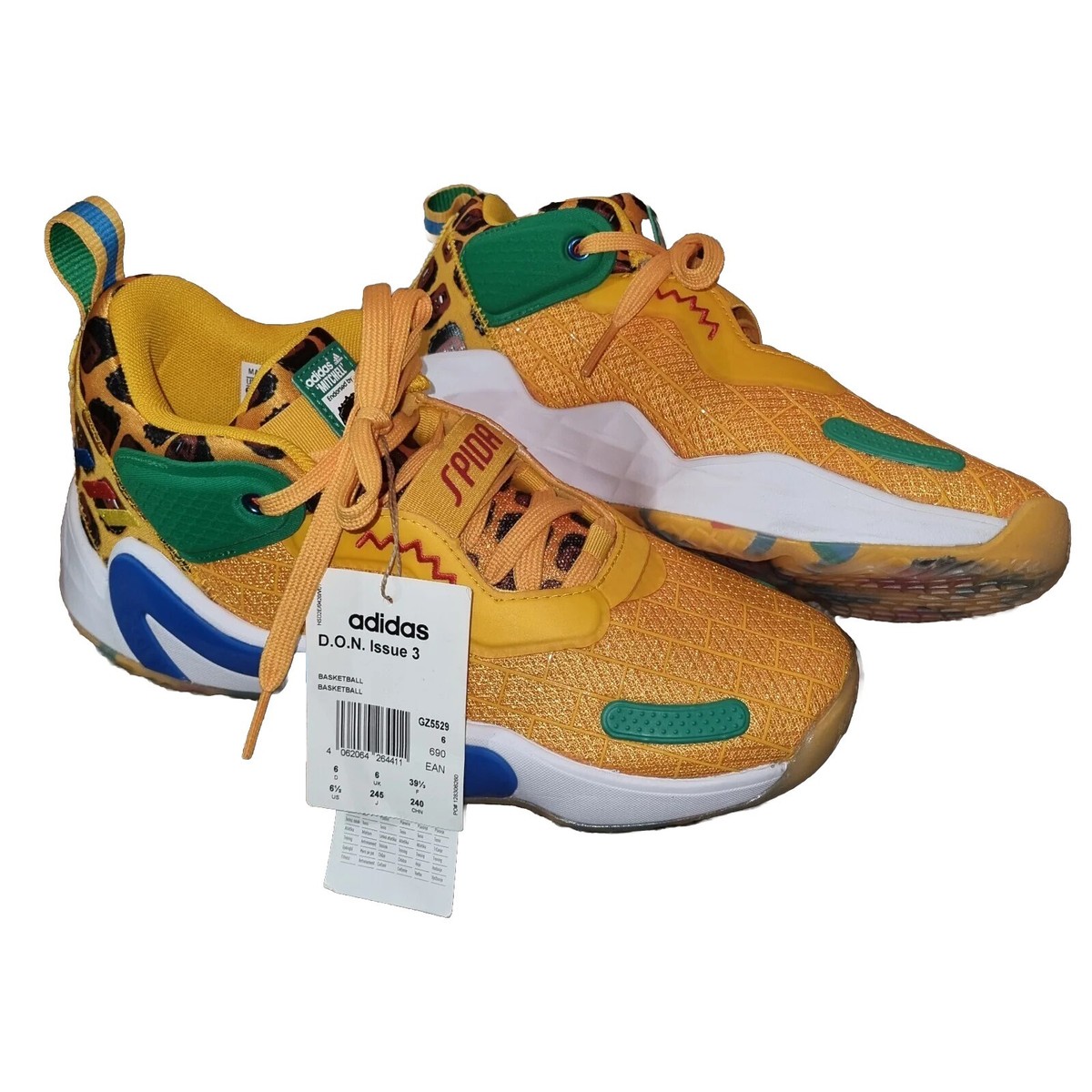 adidas DON issue3 28cm イエロー adidas DON issue3 28cm イエロー