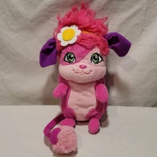 Popples Bubbles Plush 2015 Stuffed Animal Toy Spin Master Pink 9" 