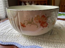 Bol d'ustensiles de cuisine de qualité Hall's motif sérénade lourd service rond