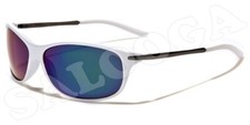 X Loop Sunglasses Mirror Lenses Metal Frame Sport Baseball Golf Driving For Men.