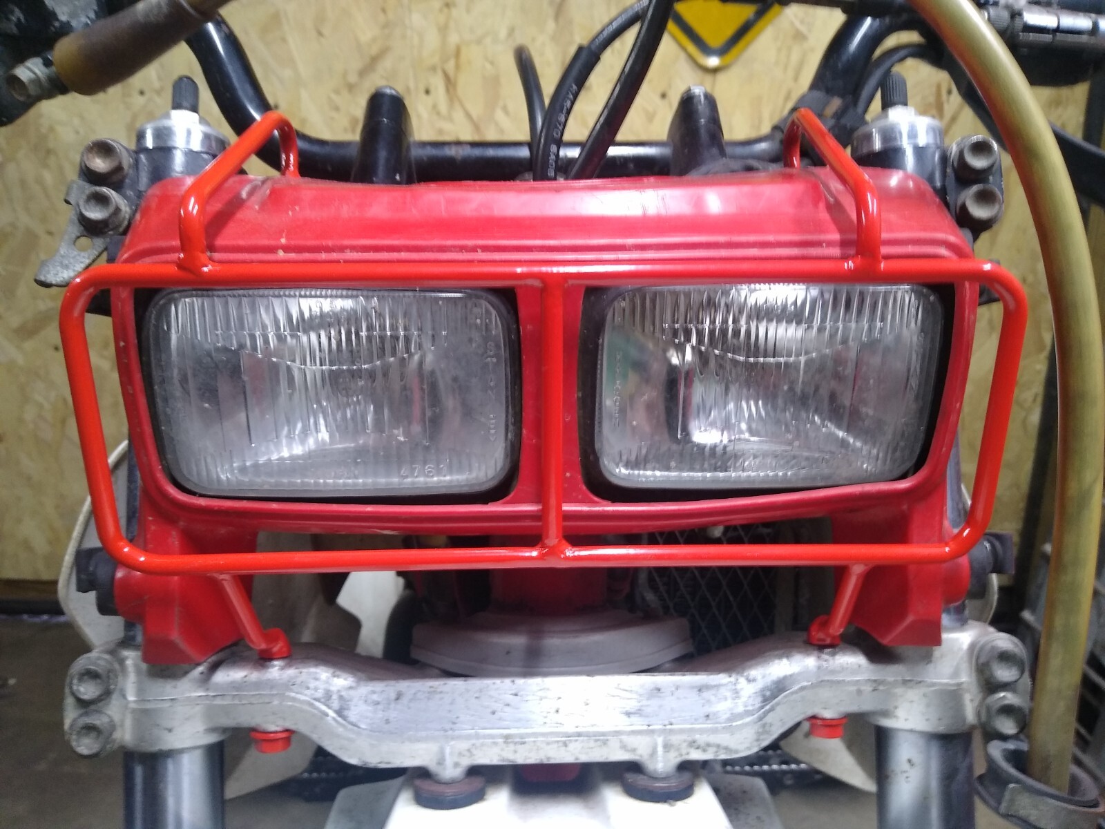 Honda atc350x Headlight Brush Guard eBay
