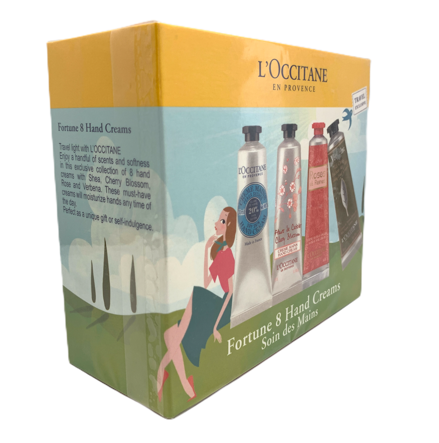L'Occitane En Provence Fortune 8 Hand Creams Travel Exclusive 1oz (8  Pieces) NEW 3253581383087 | eBay
