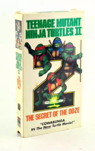 Teenage Mutant Ninja Turtles II: The Secret of the Ooze (1991, VHS)