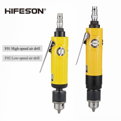 3/8  Powerful Pneumatic Straight Air Drill Deceleration Large Torque Air Drill