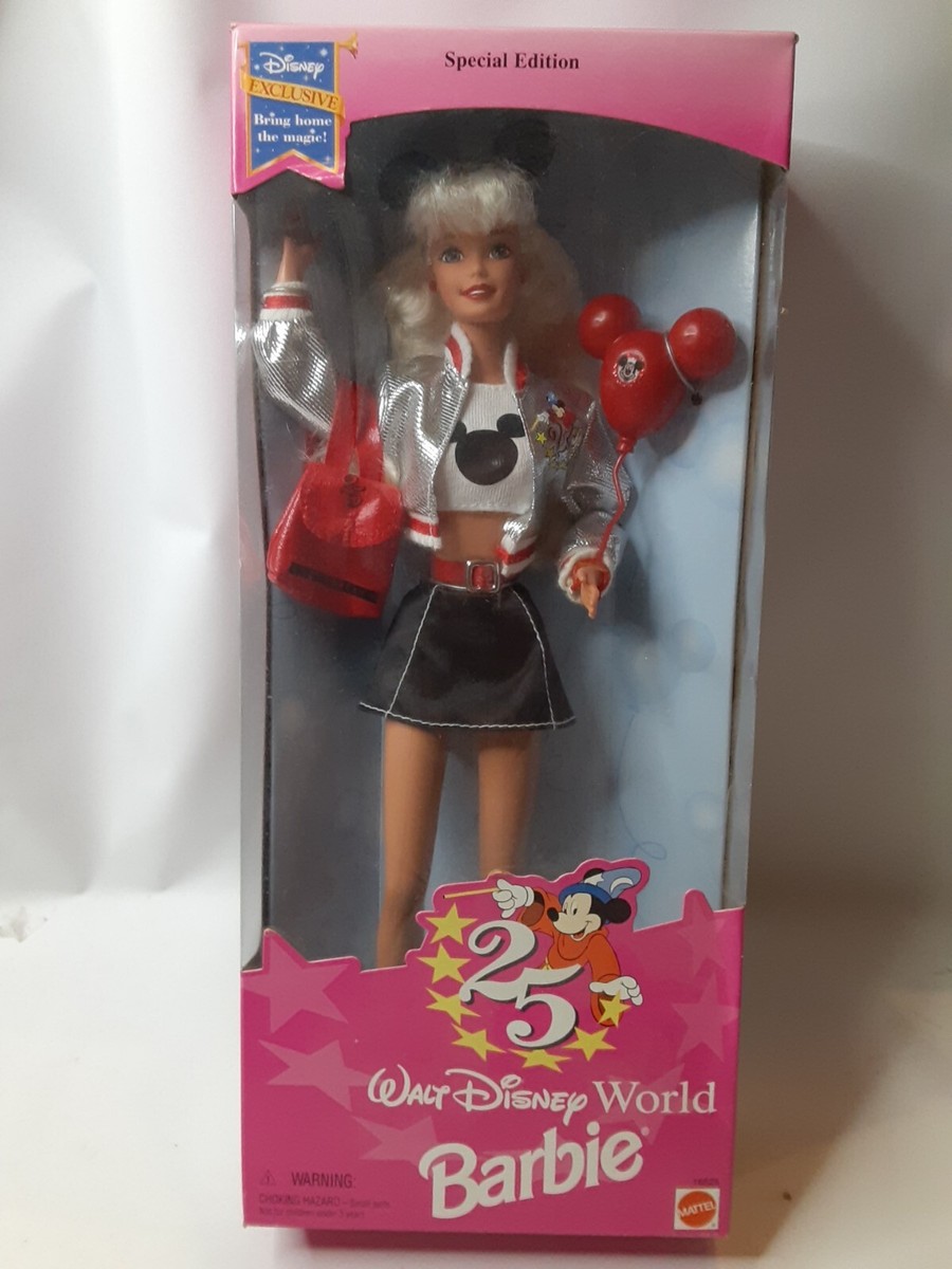 1996 Barbie Walt Disney World Exclusive 25 Year Anny Special
