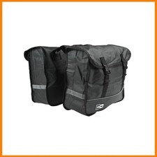 Doppel - Fahrradtasche Gepäckträger Packtaschen Tasche Fahrrad - PVC - 35 Liter