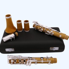 Mouthpieces Silver Plated 19 Key Boxwood Bb Clarinet