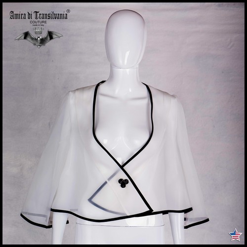 Transparent Jacket Elegant Soft Coat Light Luxury Fashion Chiffon Weeding Brides