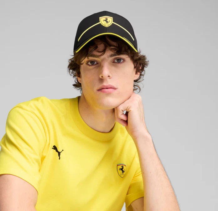 Gorra de béisbol SF 2025 Ferrari Race Motorsport negra - PUMA original Foto 4 de 4