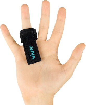 Vive Trigger Finger Splint - Support Brace for Middle, Ring, Index, Thumb, Pinky