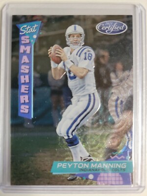 Peyton Manning 2021 Certified Stat Smasher SSP   Colts   Case Hit  