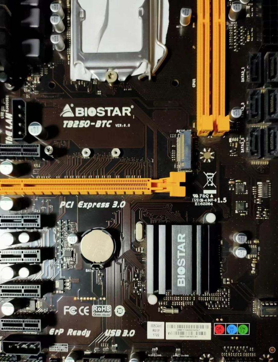 BIOSTAR LGA 1151 プロセッサ対応 Intel B250 チップセット搭載 ATXマザーボード TB250-BTC BIOSTAR LGA