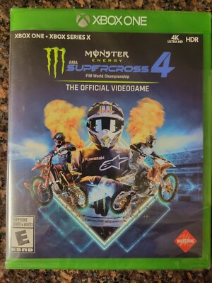 Monster Energy Supercross 4 Microsoft Xbox One/Xbox Series X, 2021 4K HDR