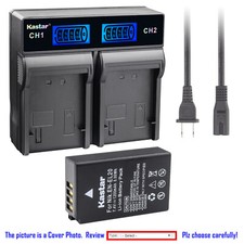 Kastar Battery LCD Rapid Charger for Nikon EN-EL20 MH-27 and Nikon 1 AW1 Camera