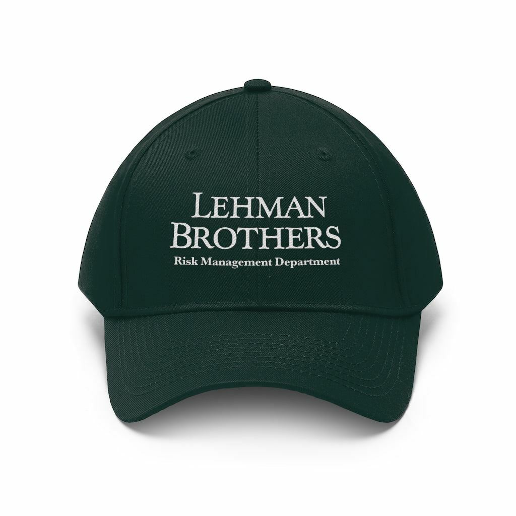 Lehman Brothers Hat Risk Management Embroidered Cap | eBay