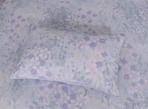 4 Piece Complete Bedding Set Duvet Cover Set With Fitted Bed Sheet & Pillowcases - Picture 32 of 90