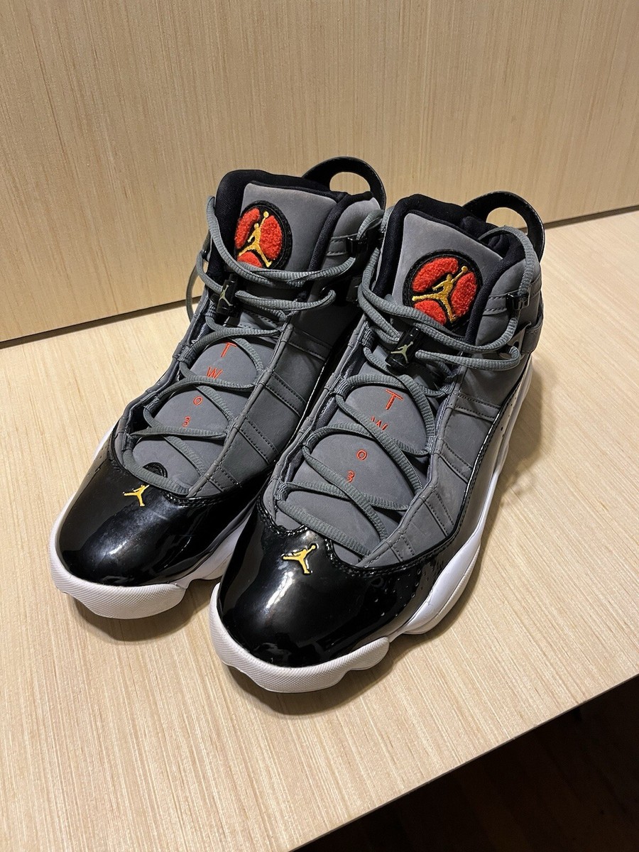 Nike Air Jordan 6 Rings Smoke Grey Gold Bred | eBay