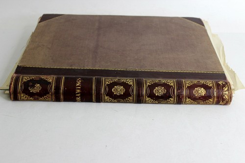 1835 EDWARD LEAR Working Colored Pencil Drawing From Artist's Drawing Book #2 - Picture 9 of 9