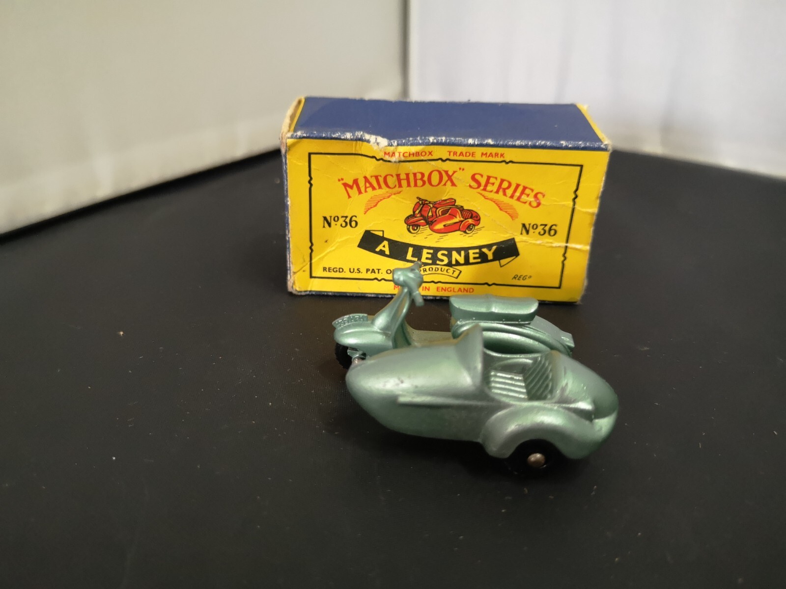Matchbox 36b, Lambretta and Sidecar - Free Price Guide & Review
