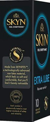 gleitgel latexfrei SKYN Extra Lube Extra feucht Kondome latexfrei extra Gleitgel Präservative  20 St