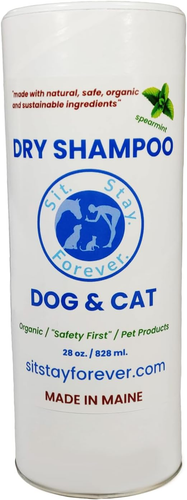 Natural Dry Powder Shampoo for Dogs & Cats, Organic, Non-Toxic, Hypoallergenic - Picture 10 of 12