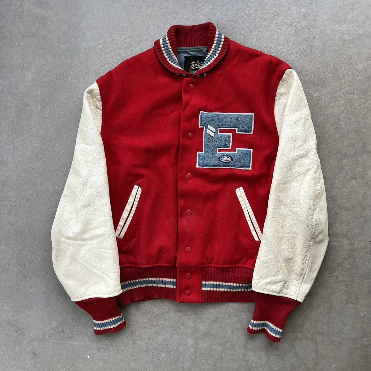 Jacket Makers Letterman LV Leather Jacket