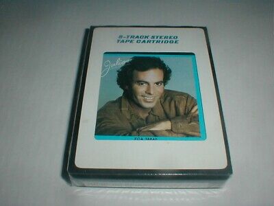 Julio Iglesias S/T DEBUT Columbia 8 Track Tape SEALED CLUB 1986 Latin  Spanish Po