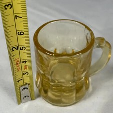FEDERAL GEM TONE RUMPUS 1-OZ SHOT GLASS/TOOTH...