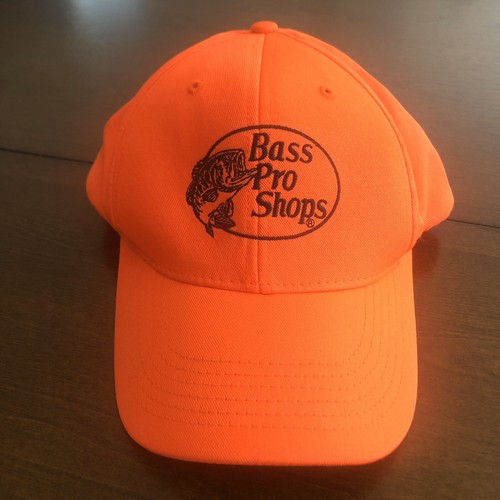 Bass Pro Shops neon orange adjustable 