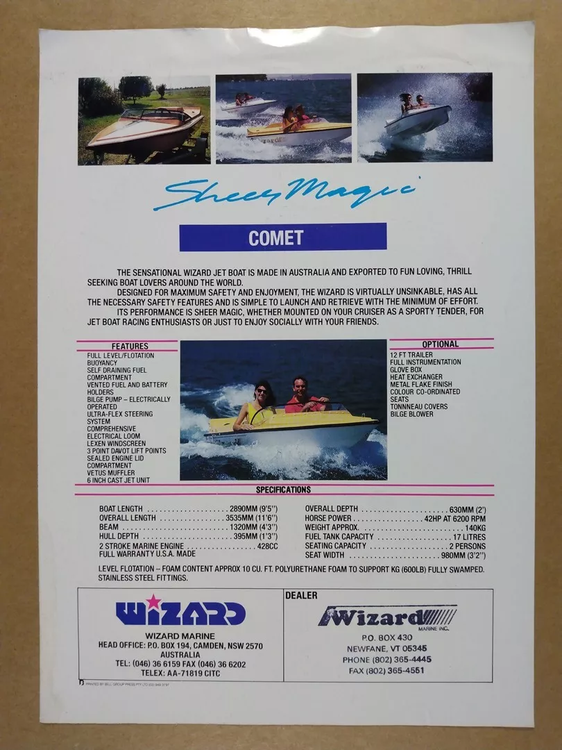 Jet boat cheap kitset ebay