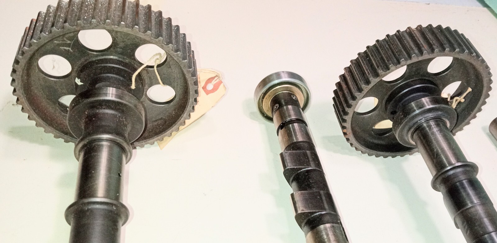 Ferrari 512M Intake Exhaust Camshafts_Timing Belt Sprockets_Complete Set of 4_OE