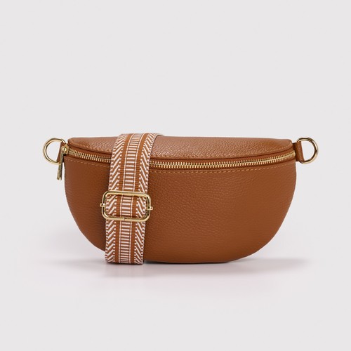 Brown Bumbag - Italian Leather Bumbag - Various Straps Available - Picture 5 of 6