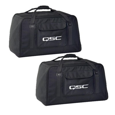 QSC K12 K12.2 Heavy-Duty Padded Tote Equipment Carrying Case Bag Pair