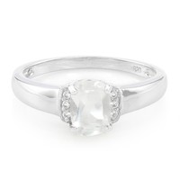 Cavill Ring Sterlingsilber Orthoklas 0,67Ct WeißTopas Damen Echt Schmuck