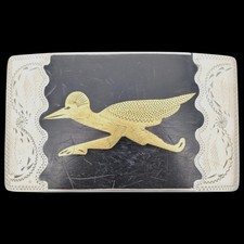 Roadrunner Western Vintage Belt Buckle