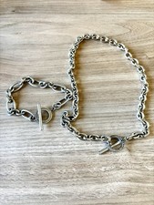 Crafted London Necklace Bracelet Set