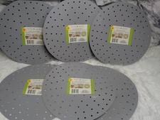 LOT 6 15.5" Floral Garden Plastic Wreath Board Frame Form DIY Crafts