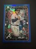 2024 Topps Holiday - Austin Riley #H172 Blue Metallic Glitter
