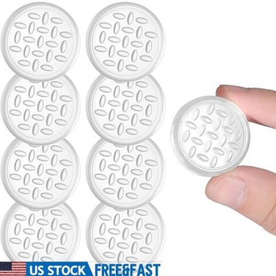 Transparent Round Anti-Slip Pads PU Material Furniture Floor Protection New