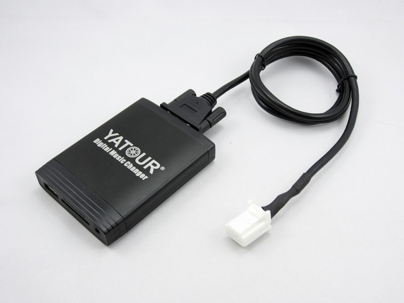Yatour Digital Music Changer USB SD AUX For Small 6+6Pin Plug