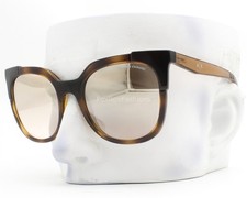 Armani Exchange Sunglasses Brown Tortoise Silver Brown Mirror AX 4075S No Case
