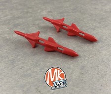 1985 1988 GI JOE 3.75” - COBRA FERRET / TIGER PAW - MISSILES (x2)