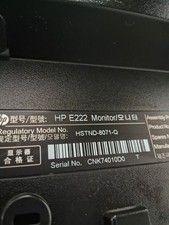 Ich Verkaufe Ein HP Monitor Gebraucht Aber Wie Neu Kaum Benutzt Top Zustand