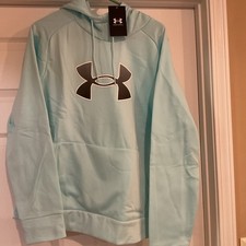 NWT Women  s Size XXL 2XL Light Aqua Color Under Armour Hoodie