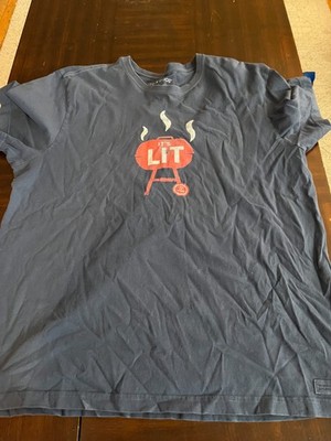 Life is Good It's Lit Men's 2XL Short Sleeve T-shirt