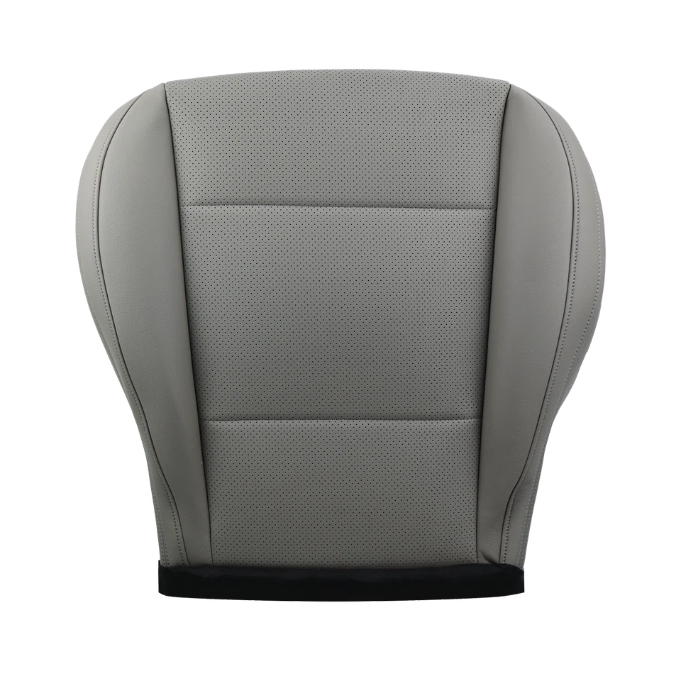 Fit 2015-19 Subaru Outback Gray Driver Bottom Perforated Replacement Seat Cover - Image 2 of 4