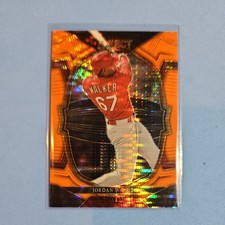 2023 Panini Select Jordan Walker Orange Pulsar Rookie Prizm Serial #'d 11/12 🔥 