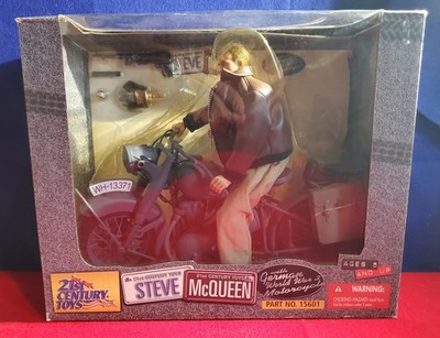 21si CENTURY TOYS STEVE McQUEEN フィギャア 21st Century Toys Steve McQueen German WWII Motorcycle Great
