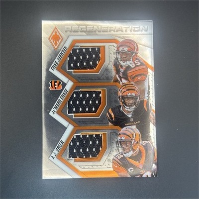 Panini Phoenix Regeneration Ja'Marr Chase/Chad Johnson/A.J. Green #RGN-CIN /299